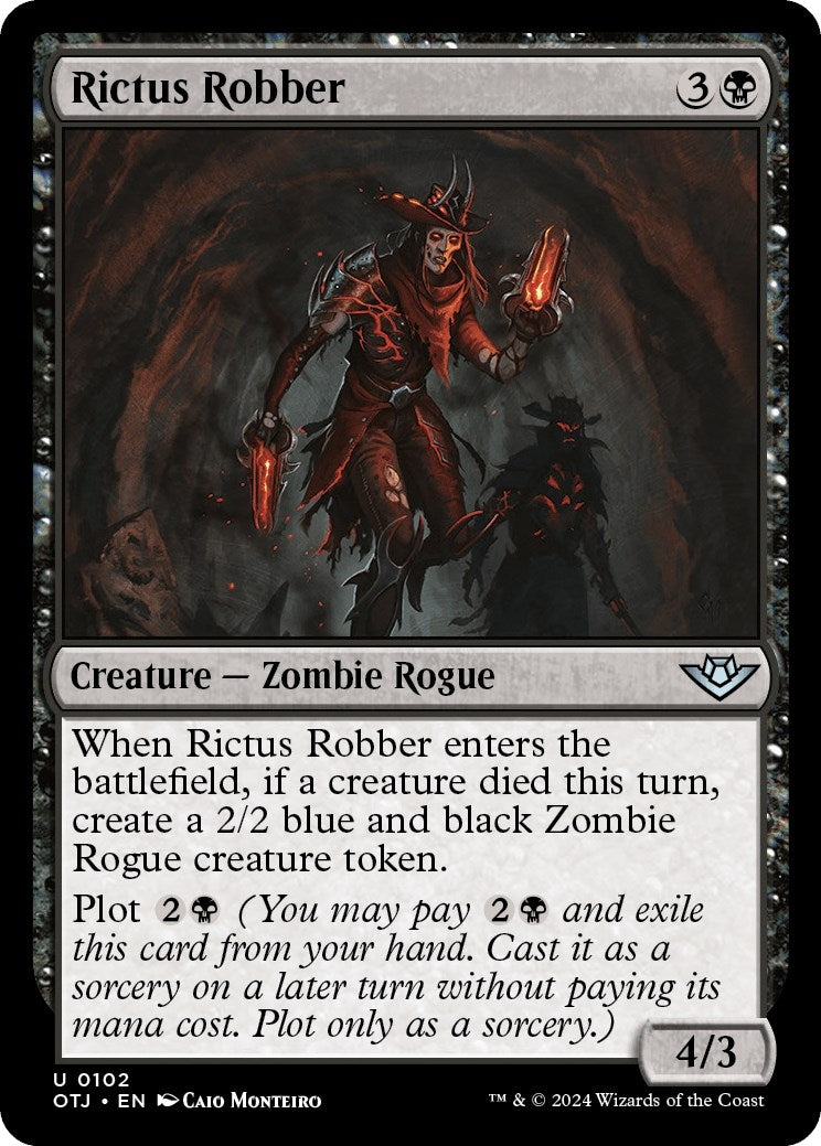 Image for Rictus Robber (102) [Outlaws of Thunder Junction] - Magic: The Gathering