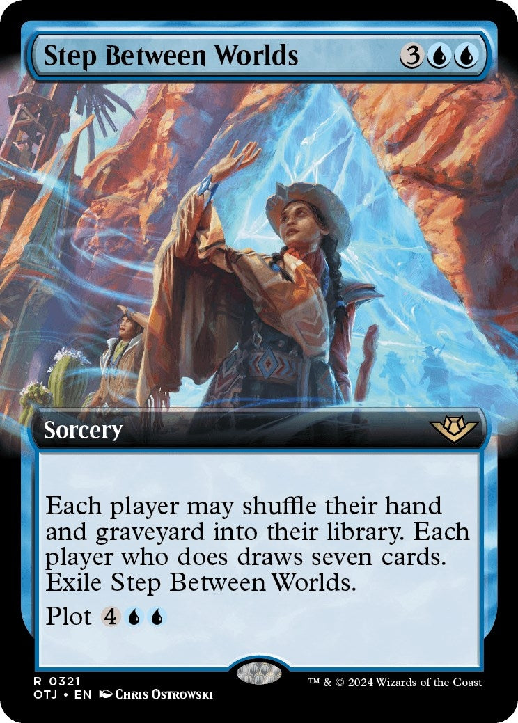Image for Step Between Worlds (Extended Art) (321) [Outlaws of Thunder Junction] - Magic: The Gathering