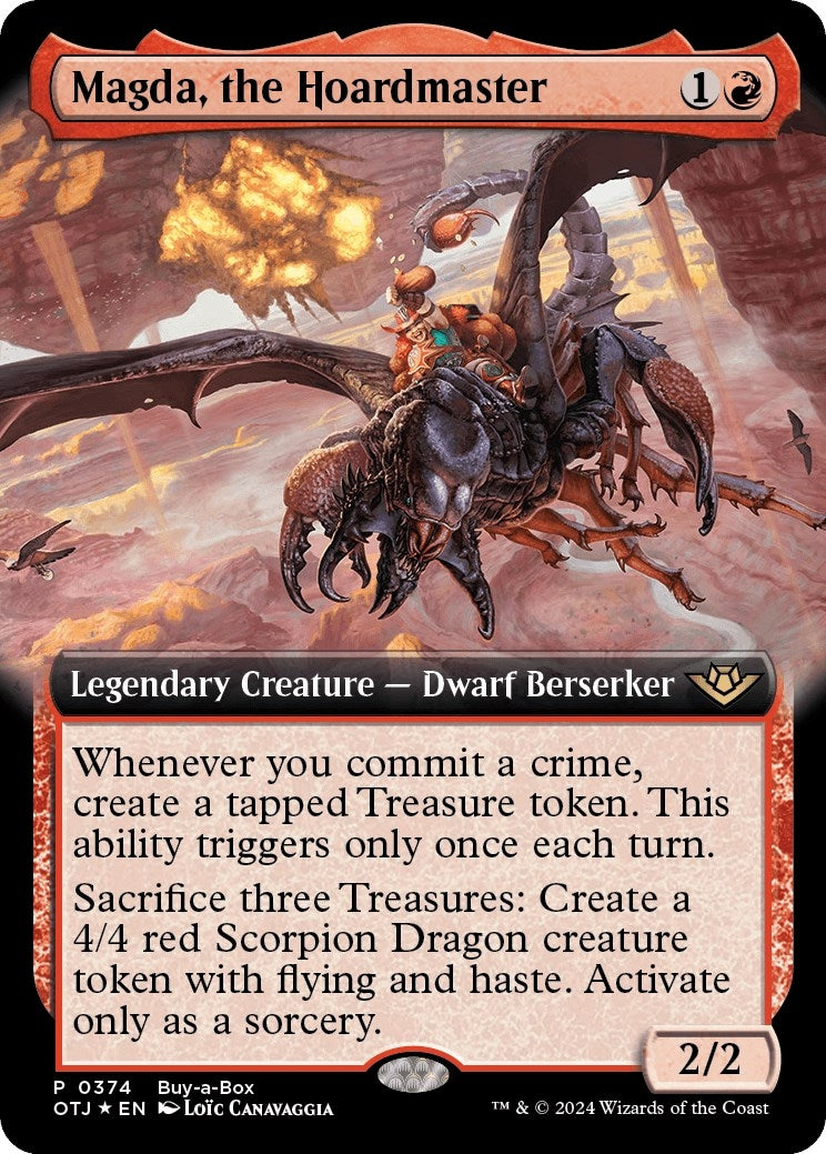 Image for Magda, the Hoardmaster (Extended Art) (374) [Buy-A-Box Promos] - Magic: The Gathering