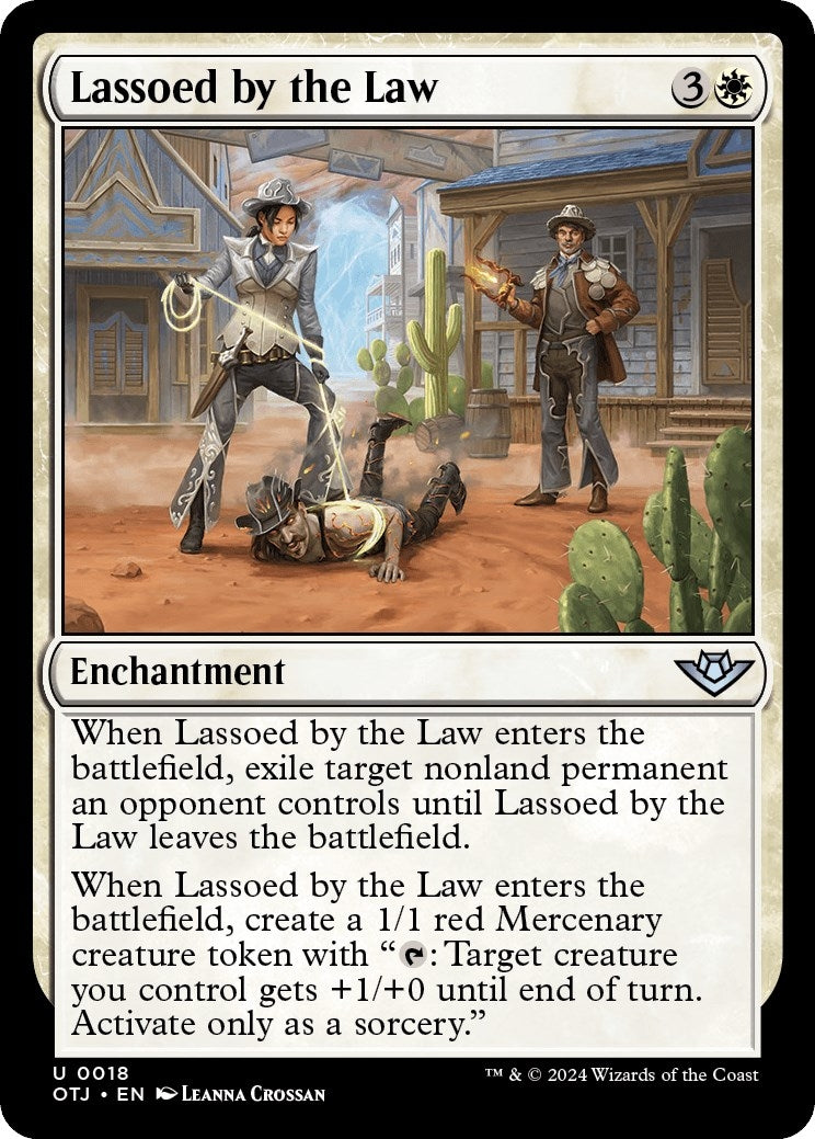Image for Lassoed by the Law (18) [Outlaws of Thunder Junction] - Magic: The Gathering