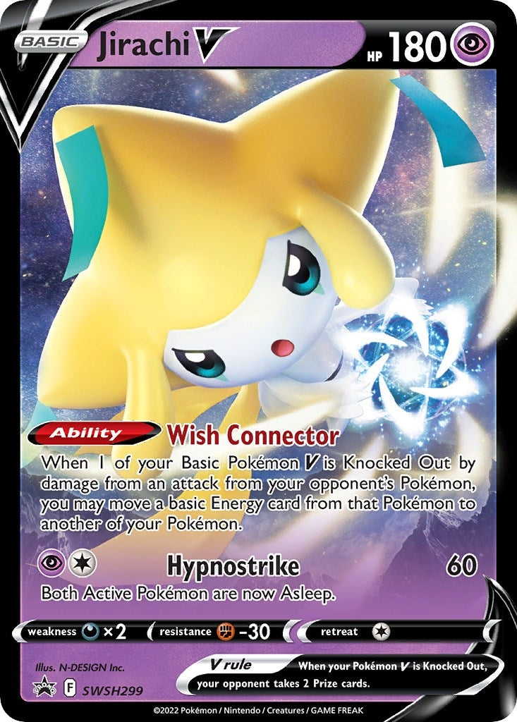 Image for Jirachi V - 299 (SWSH299) [SWSH: Sword & Shield Promo Cards] - Pokemon