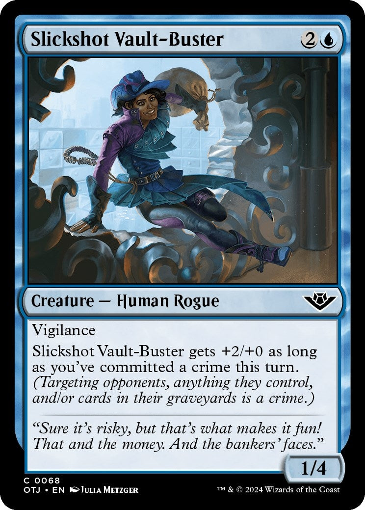 Image for Slickshot Vault-Buster (68) [Outlaws of Thunder Junction] - Magic: The Gathering