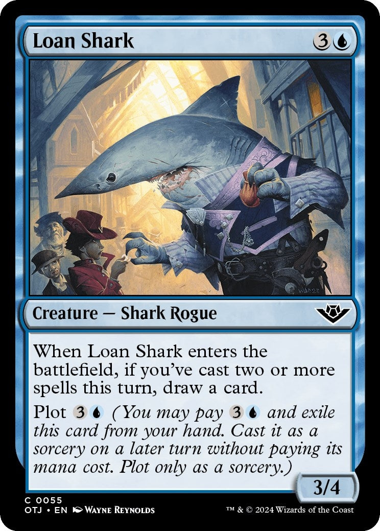 Image for Loan Shark (55) [Outlaws of Thunder Junction] - Magic: The Gathering