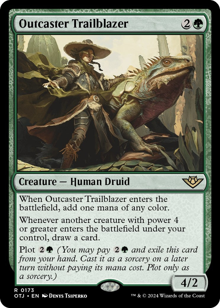 Image for Outcaster Trailblazer (173) [Outlaws of Thunder Junction] - Magic: The Gathering