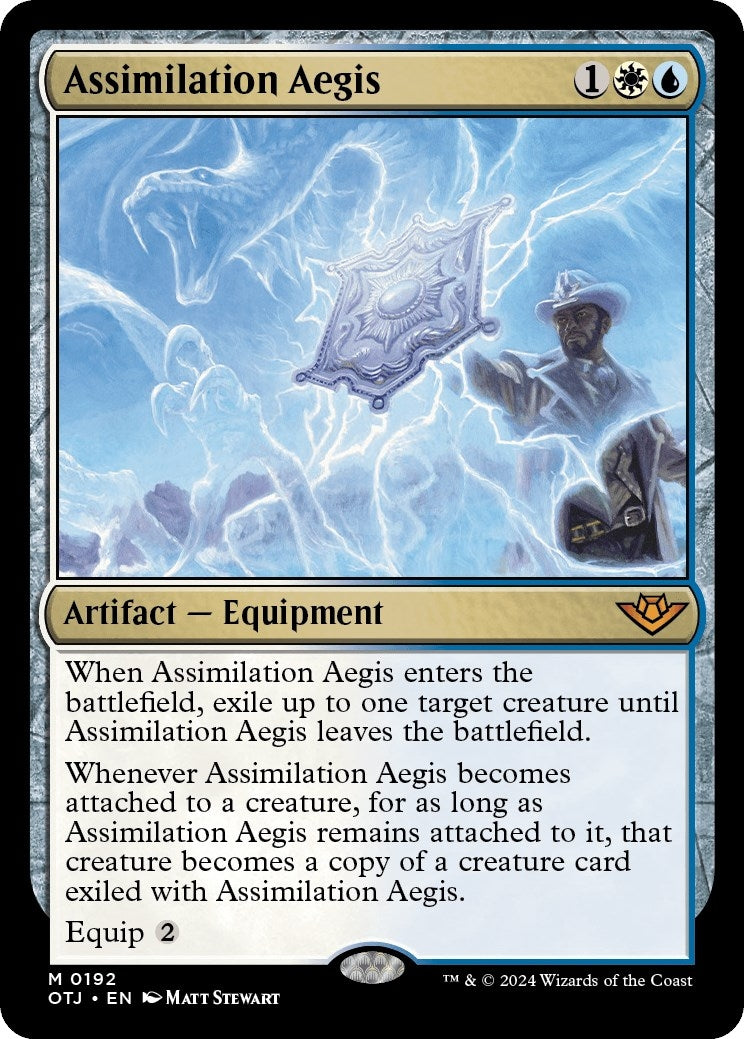 Image for Assimilation Aegis (192) [Outlaws of Thunder Junction] - Magic: The Gathering