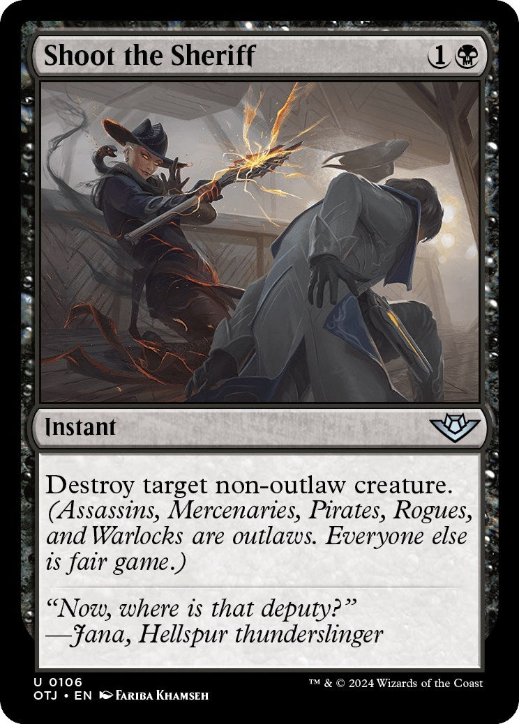 Image for Shoot the Sheriff (106) [Outlaws of Thunder Junction] - Magic: The Gathering