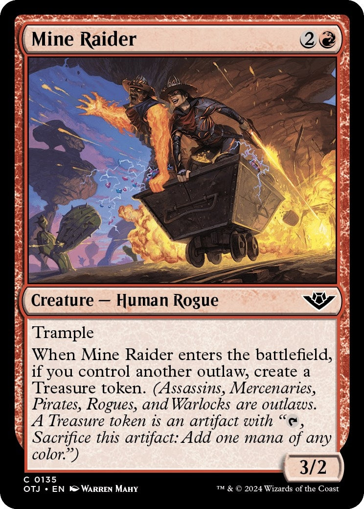Image for Mine Raider (135) [Outlaws of Thunder Junction] - Magic: The Gathering