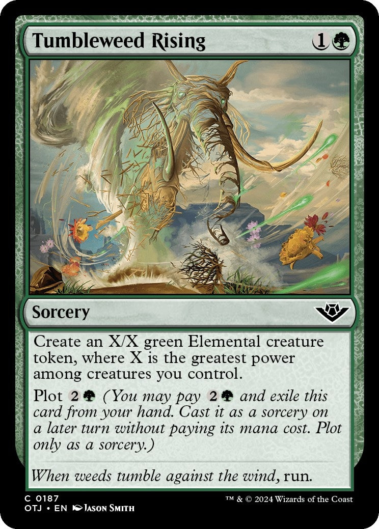 Image for Tumbleweed Rising (187) [Outlaws of Thunder Junction] - Magic: The Gathering