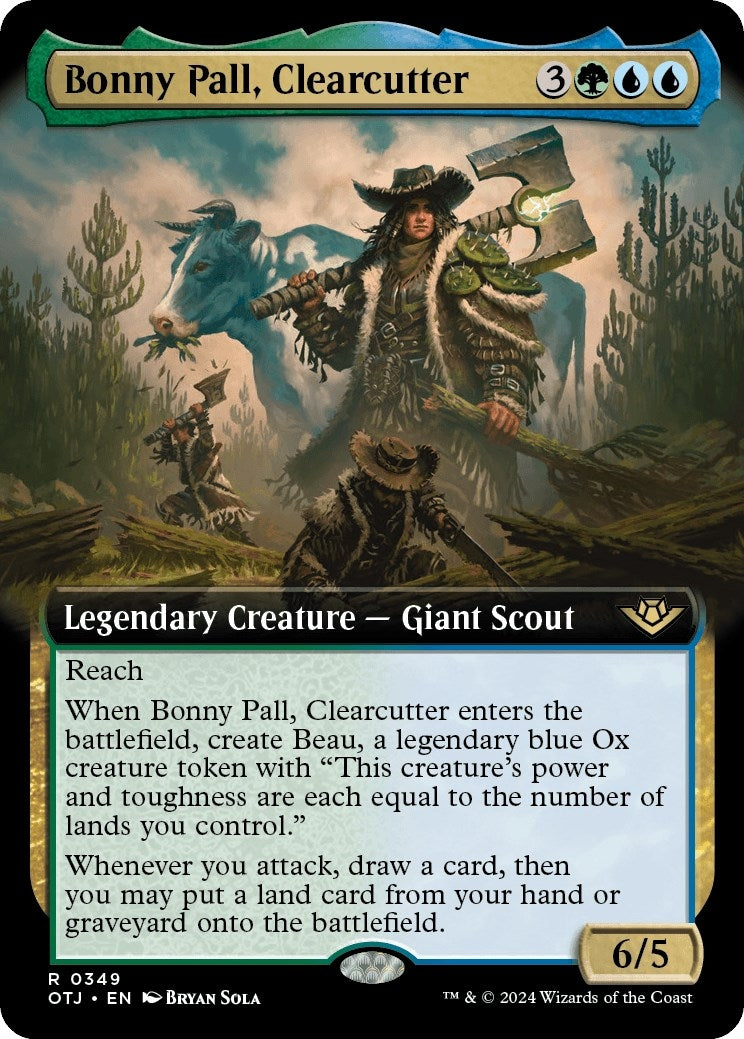 Image for Bonny Pall, Clearcutter (Extended Art) (349) [Outlaws of Thunder Junction] - Magic: The Gathering