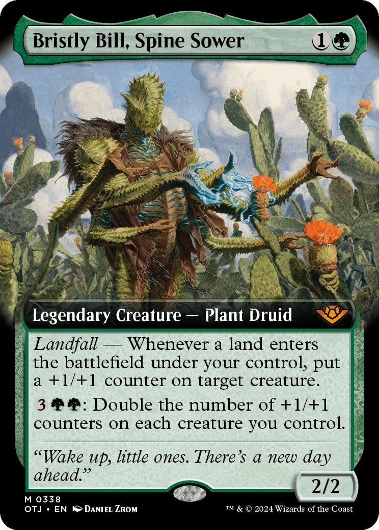 Image for Bristly Bill, Spine Sower (Extended Art) (338) [Outlaws of Thunder Junction] - Magic: The Gathering