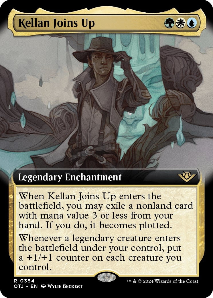 Image for Kellan Joins Up (Extended Art) (354) [Outlaws of Thunder Junction] - Magic: The Gathering