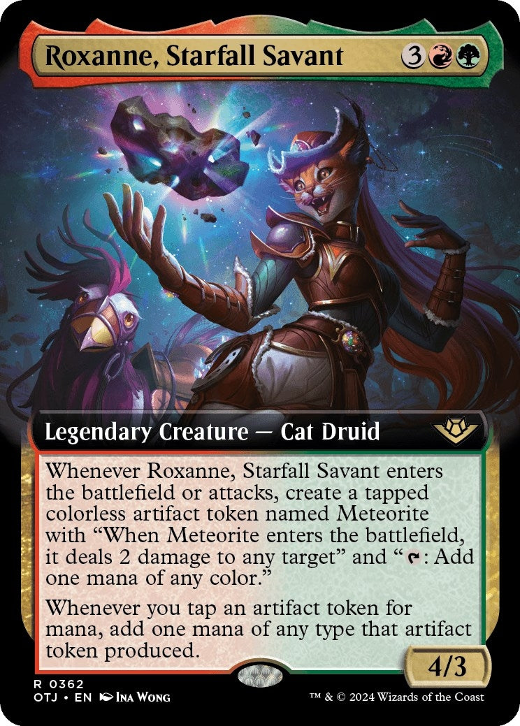 Roxanne, Starfall Savant (Extended Art) (362) [Outlaws of Thunder Junction]