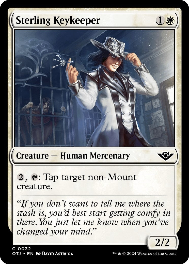 Image for Sterling Keykeeper (32) [Outlaws of Thunder Junction] - Magic: The Gathering