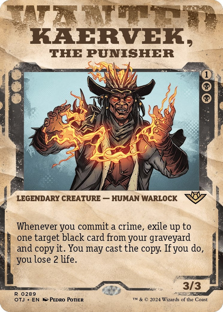 Image for Kaervek, the Punisher (Showcase) (289) [Outlaws of Thunder Junction] - Magic: The Gathering