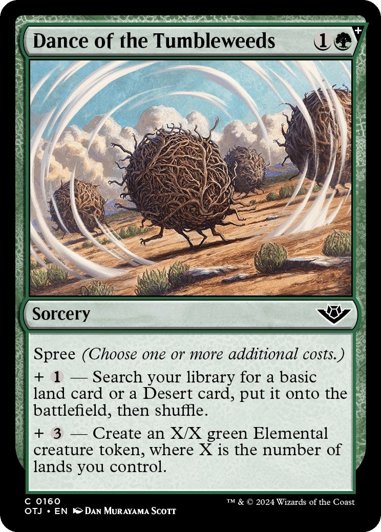 Image for Dance of the Tumbleweeds (160) [Outlaws of Thunder Junction] - Magic: The Gathering