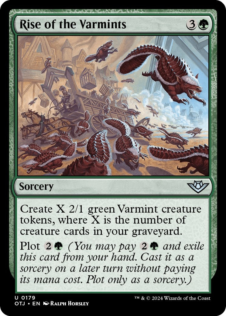 Image for Rise of the Varmints (179) [Outlaws of Thunder Junction] - Magic: The Gathering