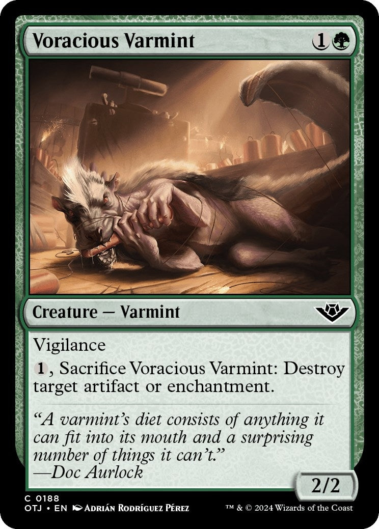 Image for Voracious Varmint (188) [Outlaws of Thunder Junction] - Magic: The Gathering