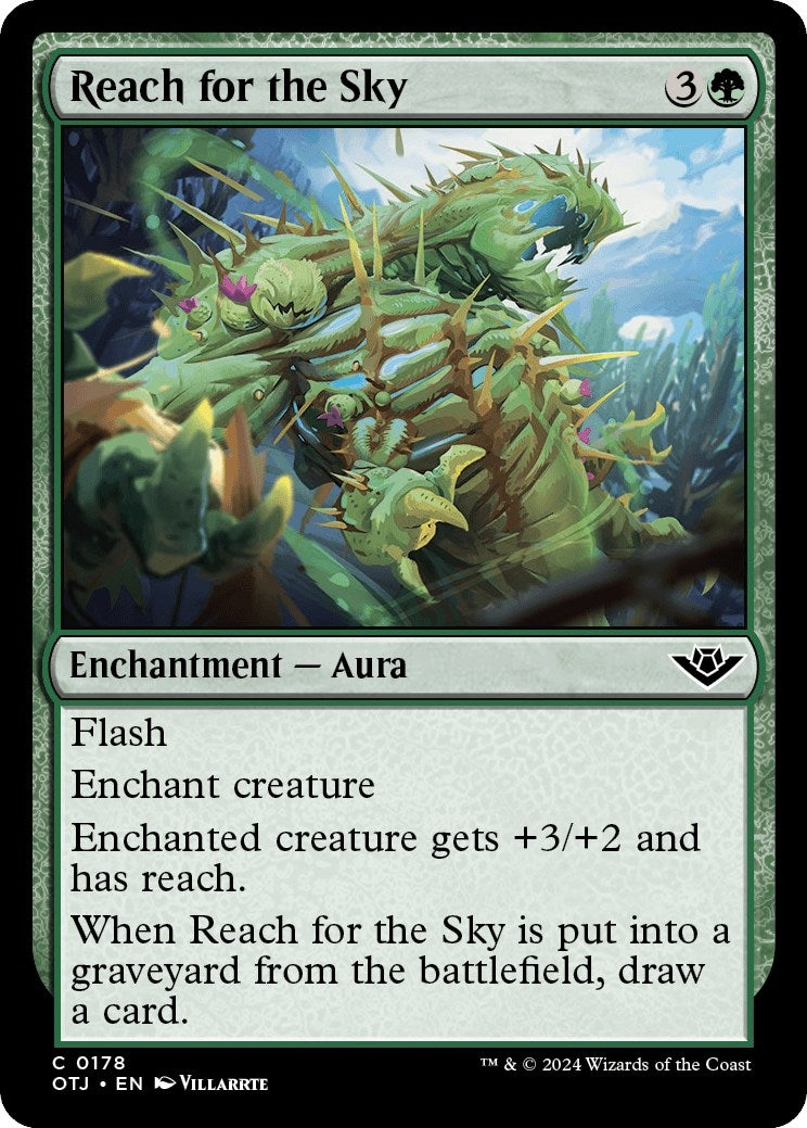 Image for Reach for the Sky (178) [Outlaws of Thunder Junction] - Magic: The Gathering