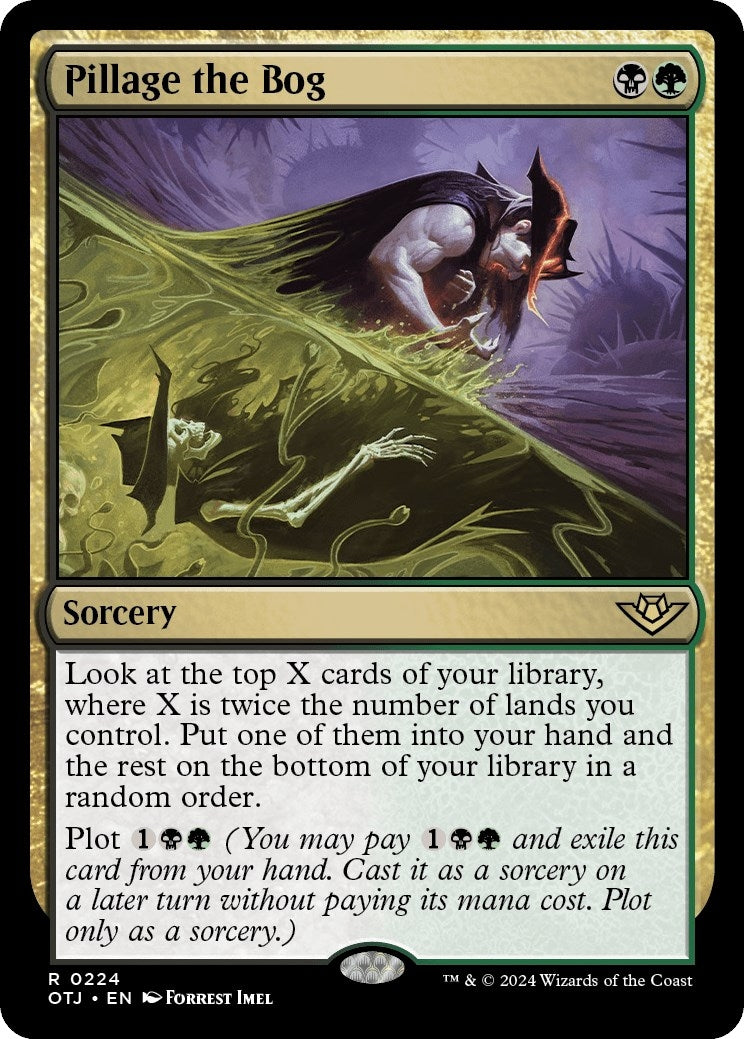 Image for Pillage the Bog (224) [Outlaws of Thunder Junction] - Magic: The Gathering