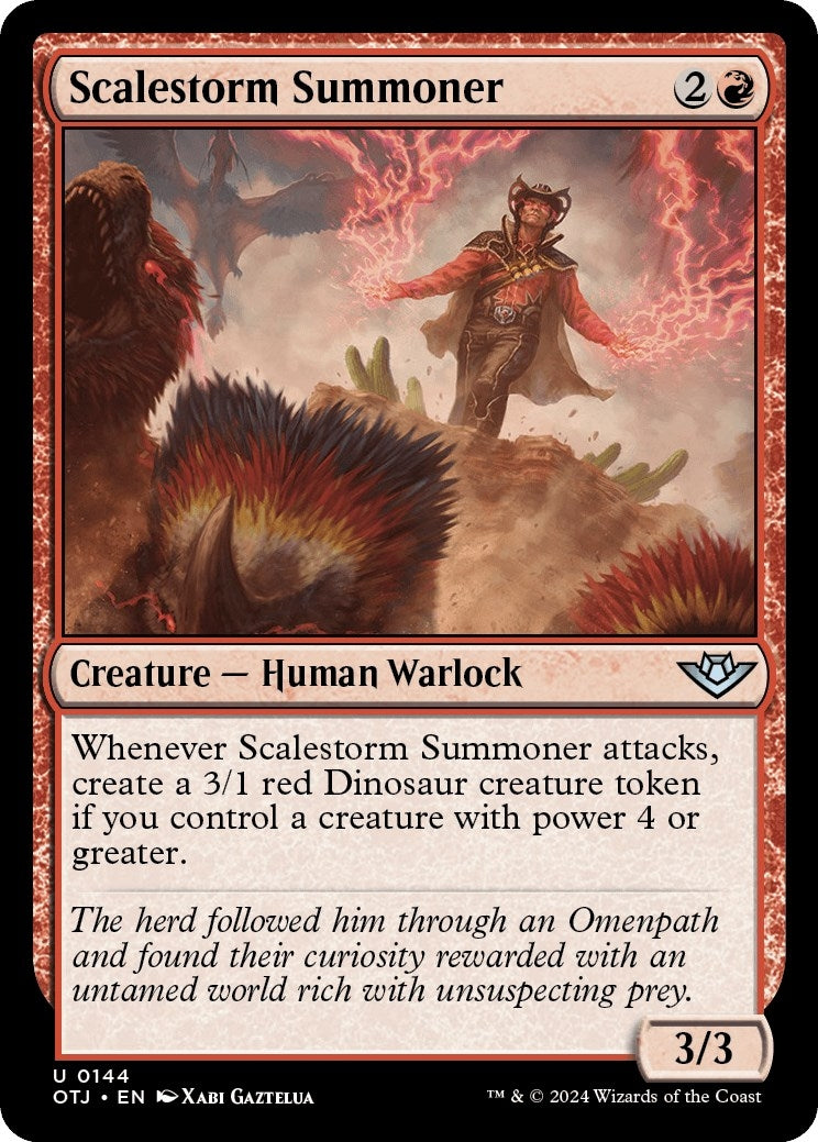 Image for Scalestorm Summoner (144) [Outlaws of Thunder Junction] - Magic: The Gathering