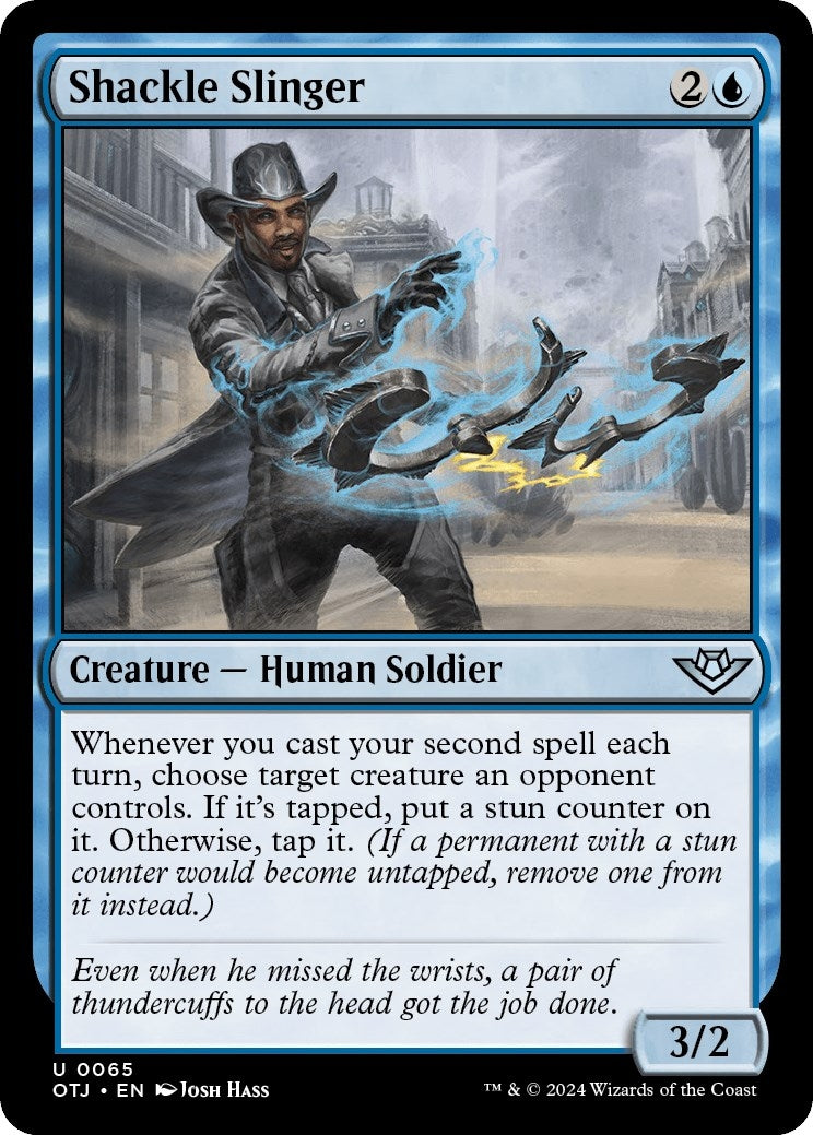 Image for Shackle Slinger (65) [Outlaws of Thunder Junction] - Magic: The Gathering