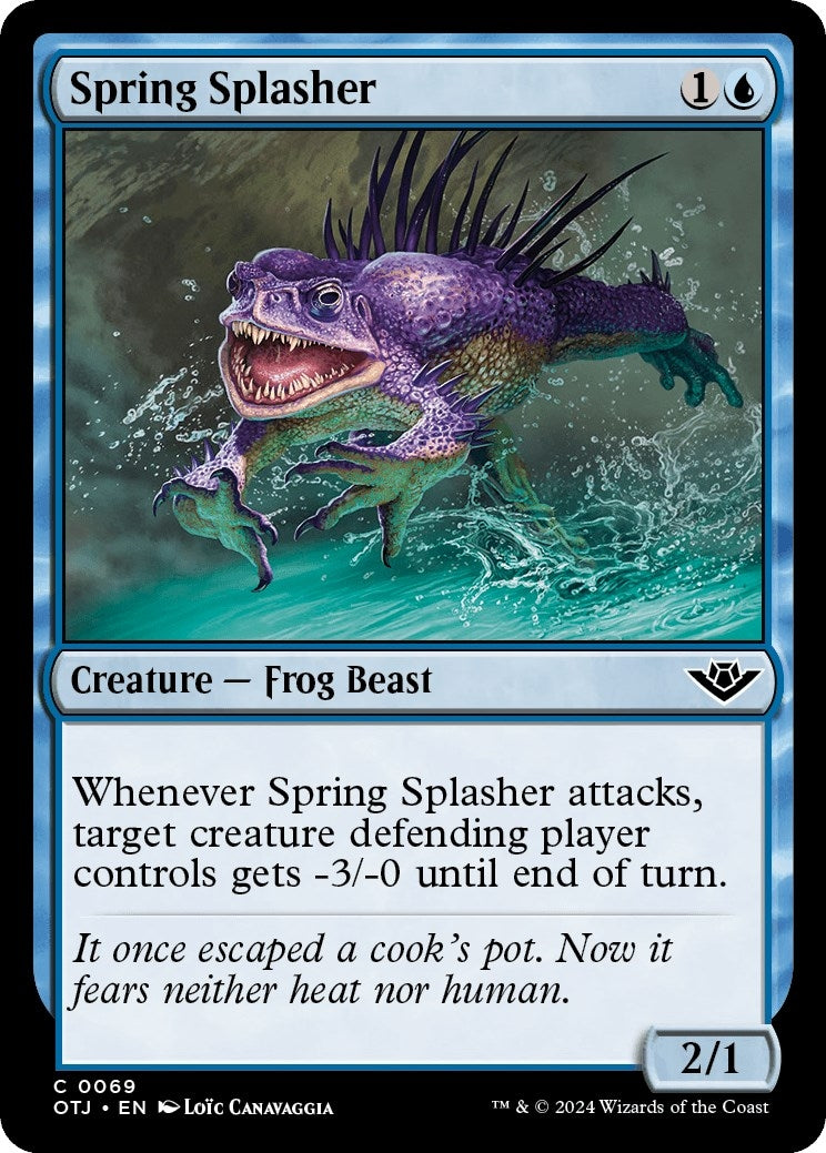 Image for Spring Splasher (69) [Outlaws of Thunder Junction] - Magic: The Gathering