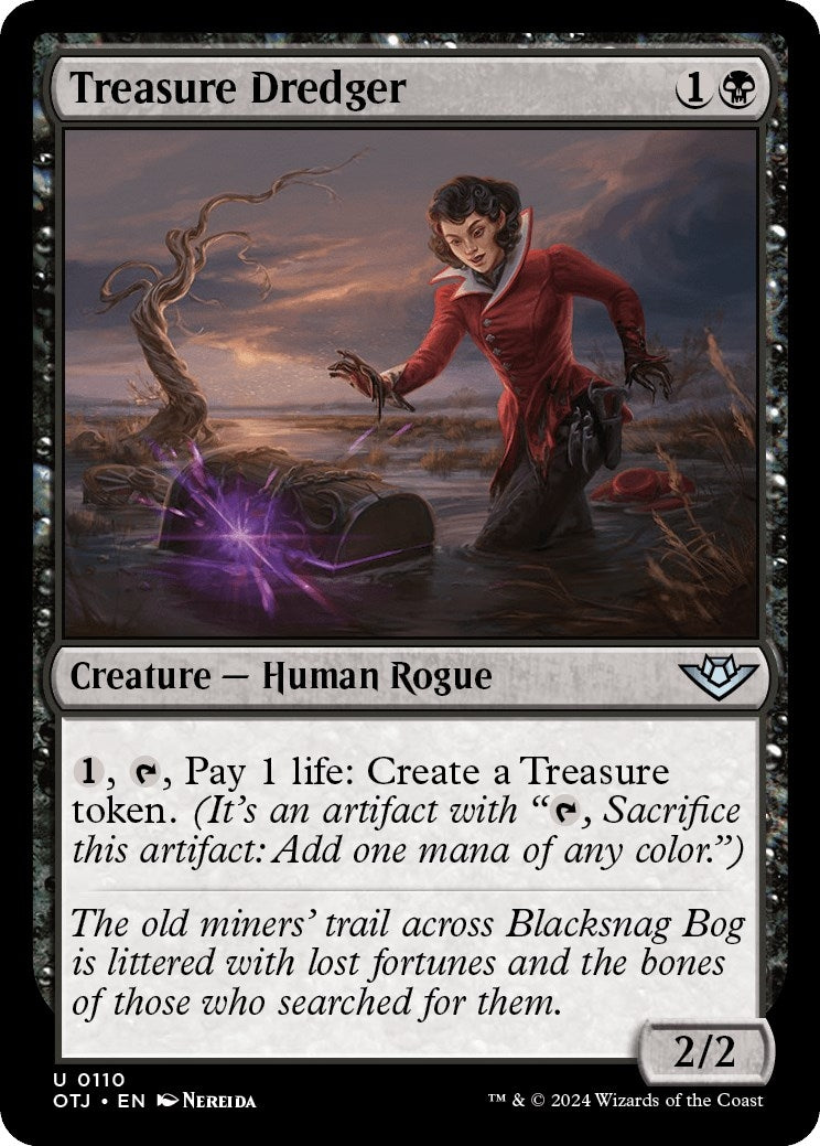Image for Treasure Dredger (110) [Outlaws of Thunder Junction] - Magic: The Gathering