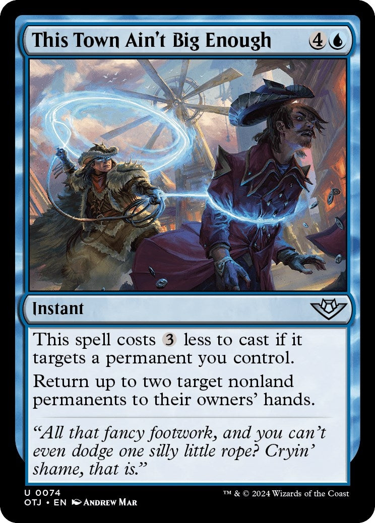 Image for This Town Ain't Big Enough (74) [Outlaws of Thunder Junction] - Magic: The Gathering