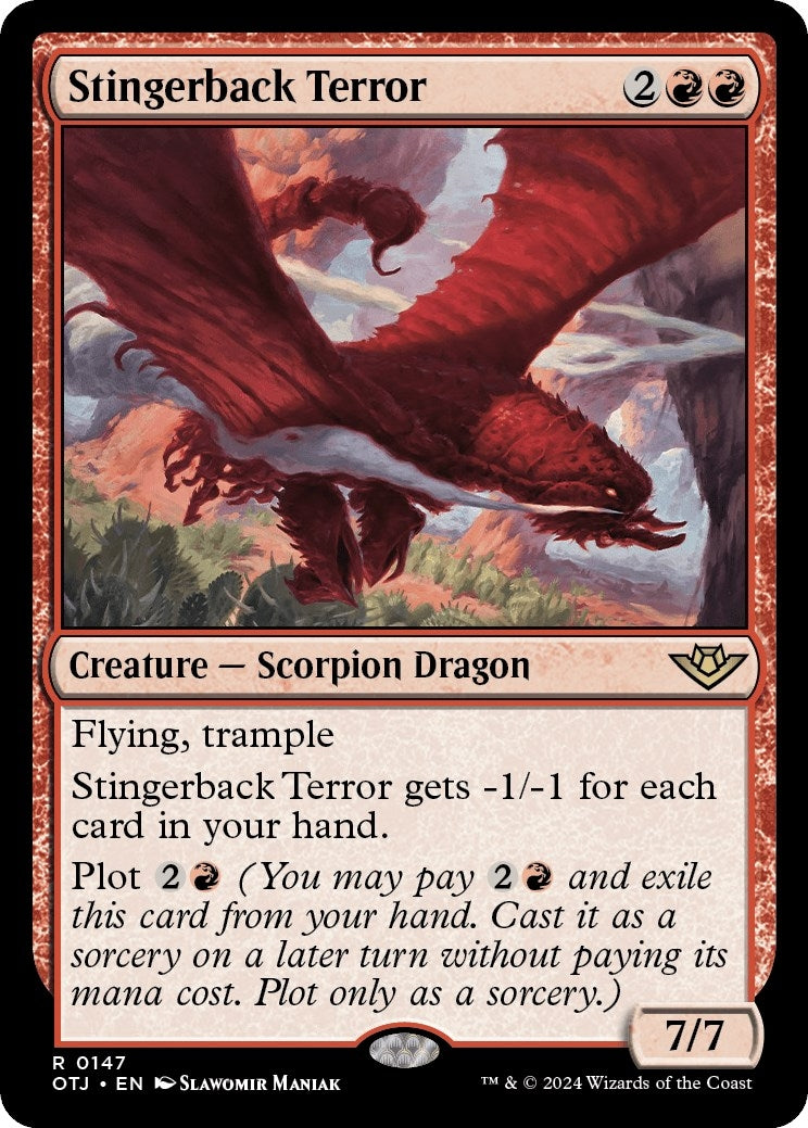 Image for Stingerback Terror (147) [Outlaws of Thunder Junction] - Magic: The Gathering
