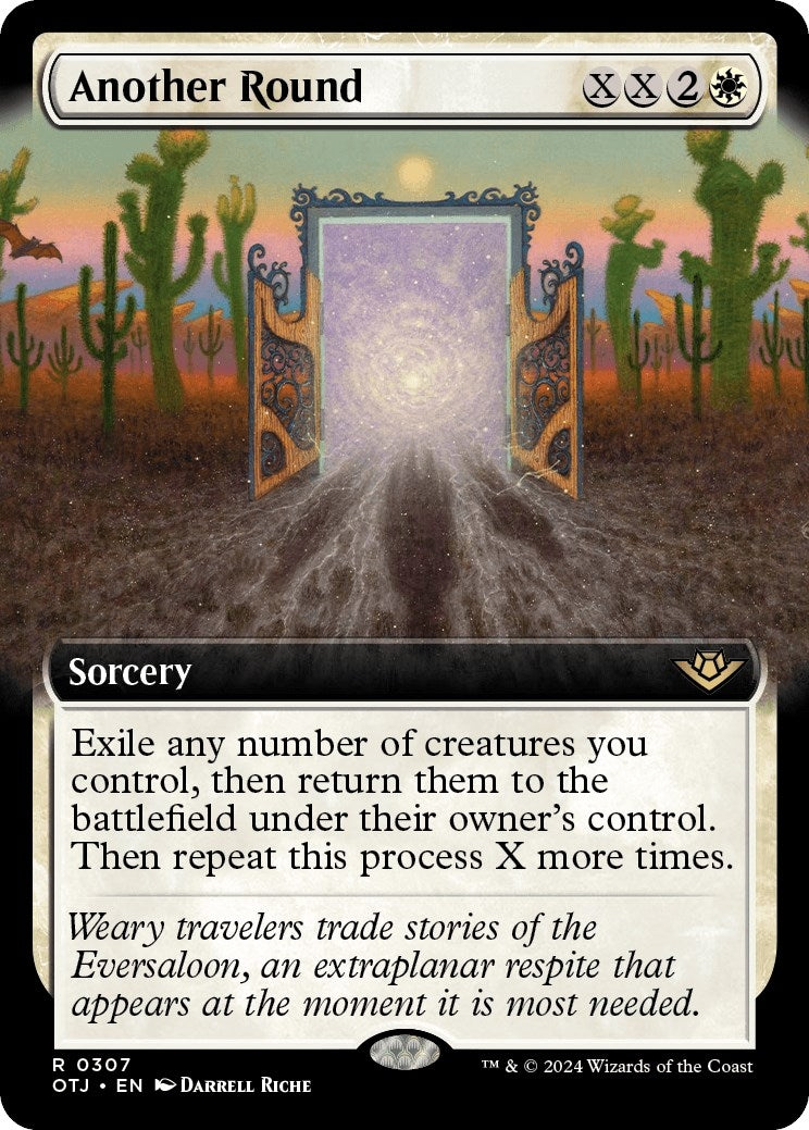 Image for Another Round (Extended Art) (307) [Outlaws of Thunder Junction] - Magic: The Gathering