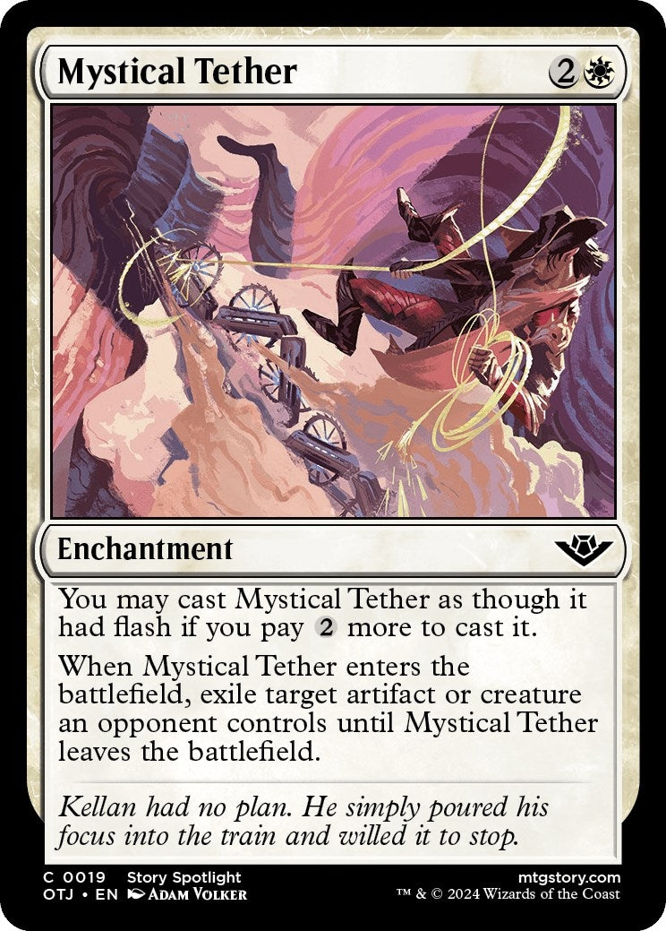 Image for Mystical Tether (19) [Outlaws of Thunder Junction] - Magic: The Gathering