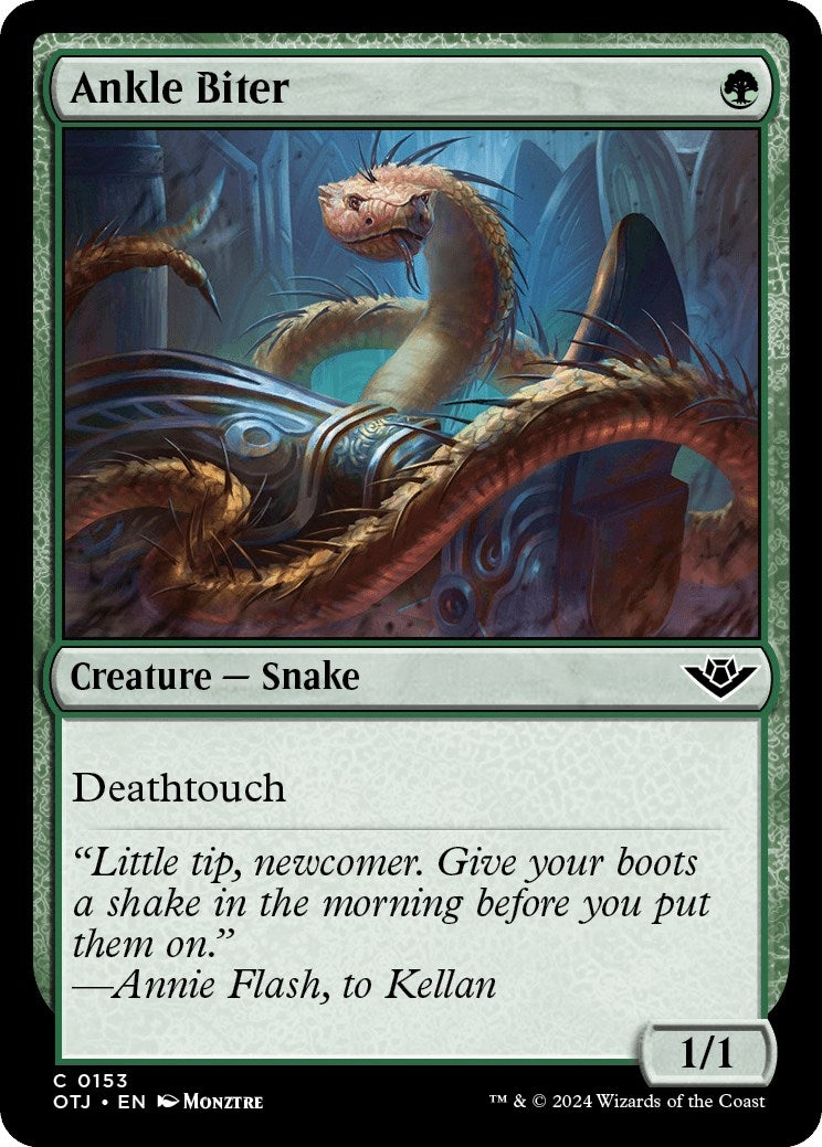 Image for Ankle Biter (153) [Outlaws of Thunder Junction] - Magic: The Gathering