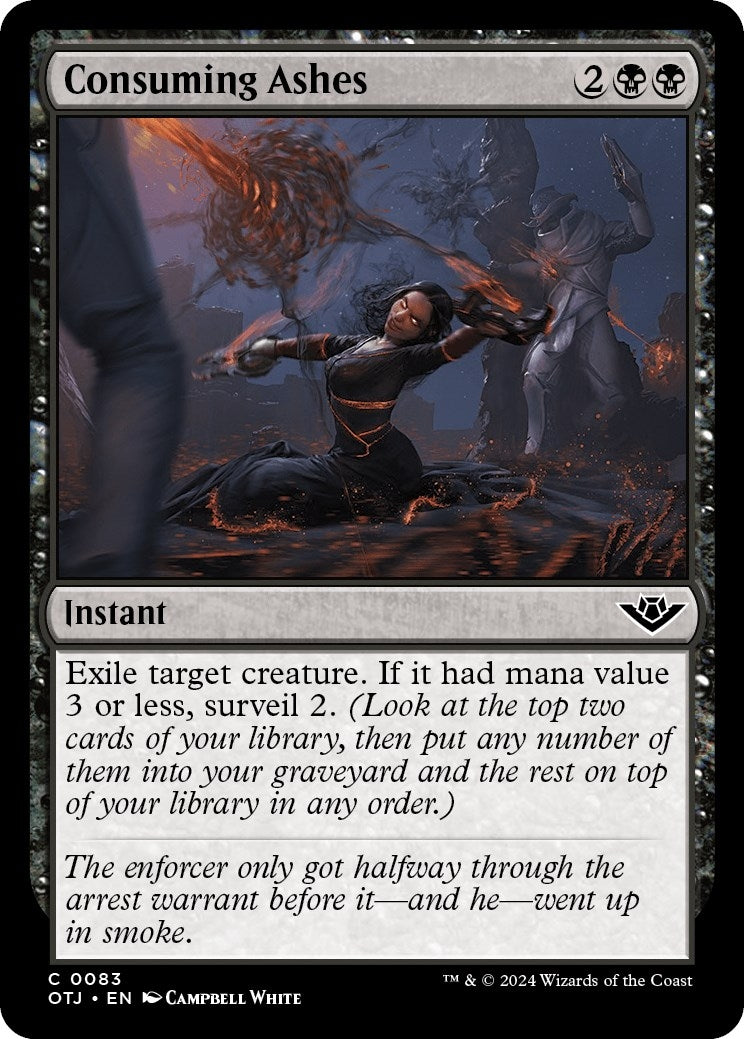 Image for Consuming Ashes (83) [Outlaws of Thunder Junction] - Magic: The Gathering