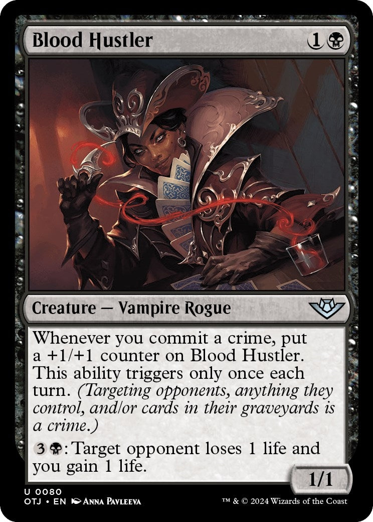 Image for Blood Hustler (80) [Outlaws of Thunder Junction] - Magic: The Gathering