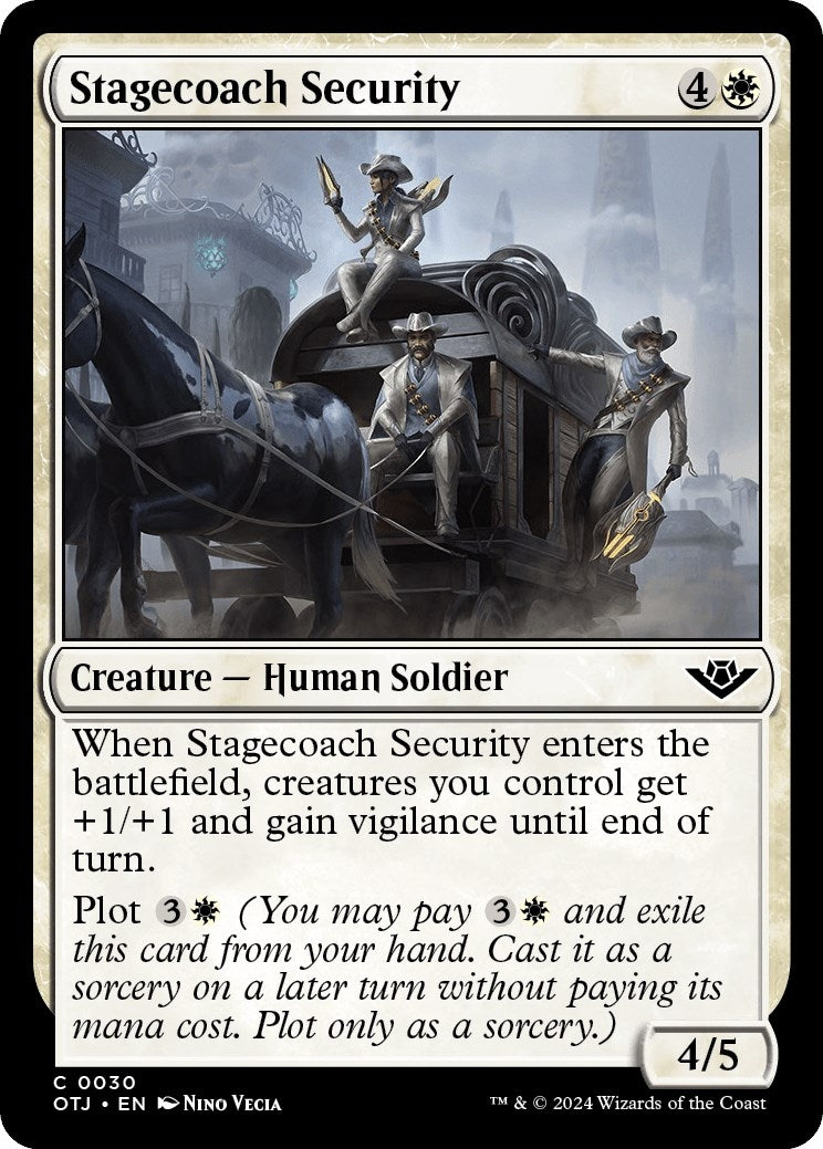Image for Stagecoach Security (30) [Outlaws of Thunder Junction] - Magic: The Gathering