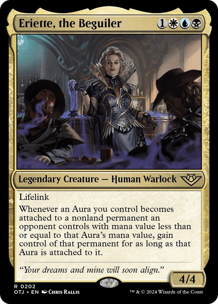 Image for Eriette, the Beguiler (202) [Outlaws of Thunder Junction] - Magic: The Gathering