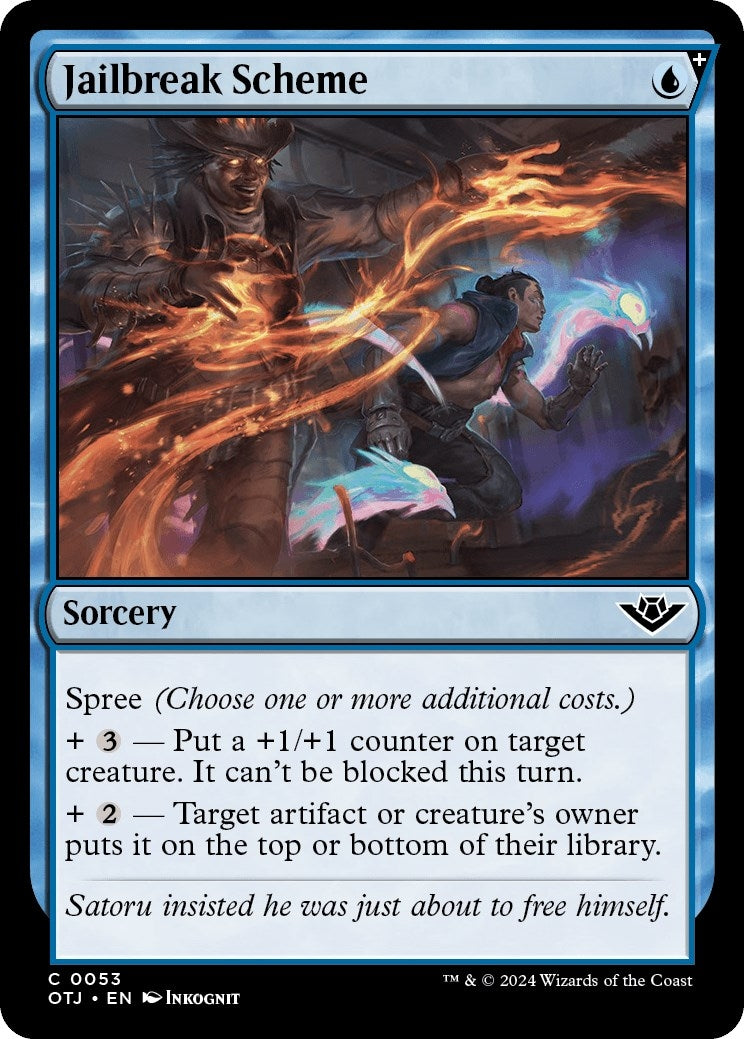 Image for Jailbreak Scheme (53) [Outlaws of Thunder Junction] - Magic: The Gathering