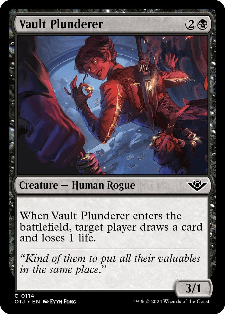 Image for Vault Plunderer (114) [Outlaws of Thunder Junction] - Magic: The Gathering