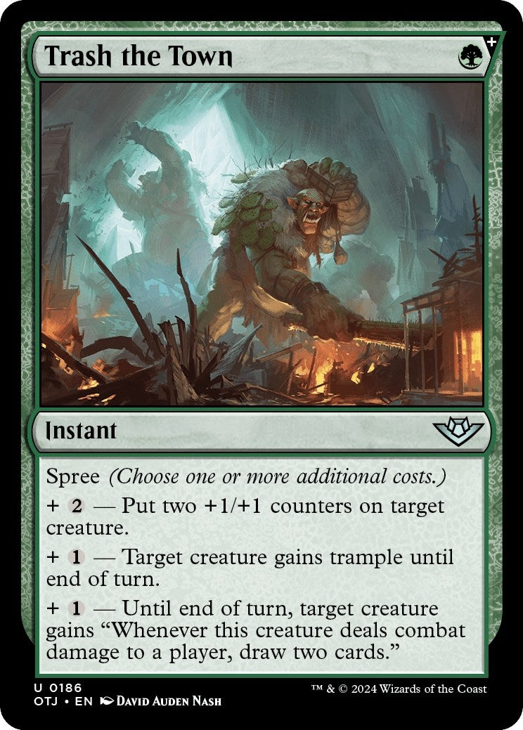Image for Trash the Town (186) [Outlaws of Thunder Junction] - Magic: The Gathering