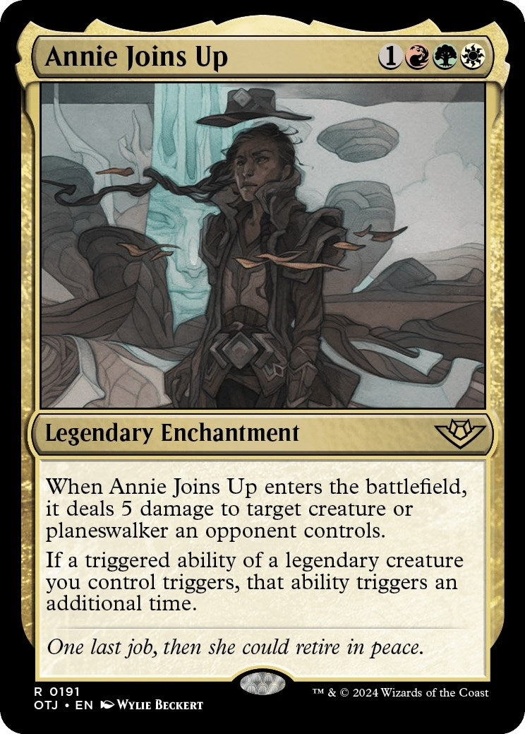 Image for Annie Joins Up (191) [Outlaws of Thunder Junction] - Magic: The Gathering