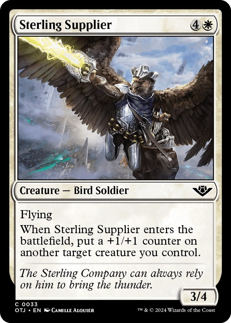 Image for Sterling Supplier (33) [Outlaws of Thunder Junction] - Magic: The Gathering