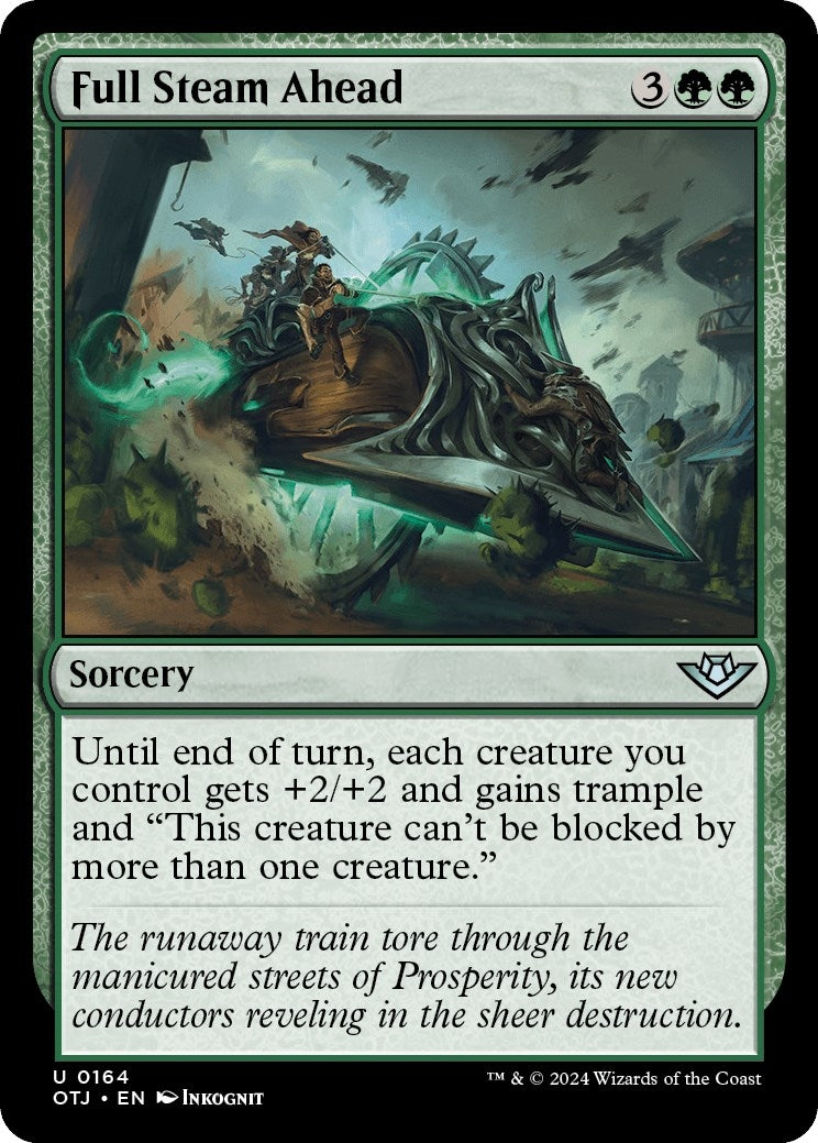 Image for Full Steam Ahead (164) [Outlaws of Thunder Junction] - Magic: The Gathering