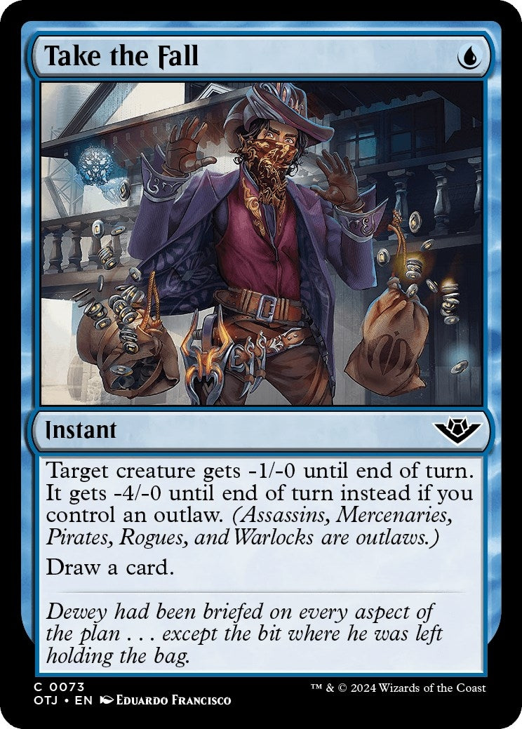 Image for Take the Fall (73) [Outlaws of Thunder Junction] - Magic: The Gathering