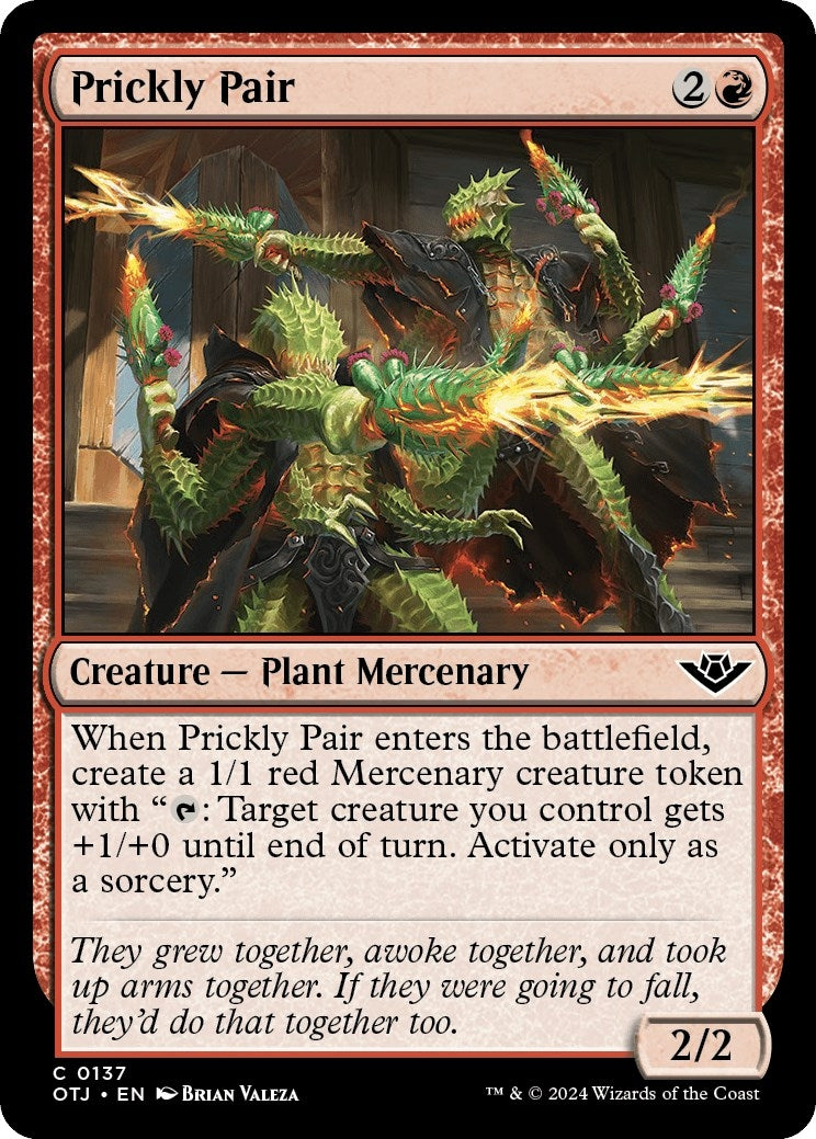 Prickly Pair (137) [Outlaws of Thunder Junction]