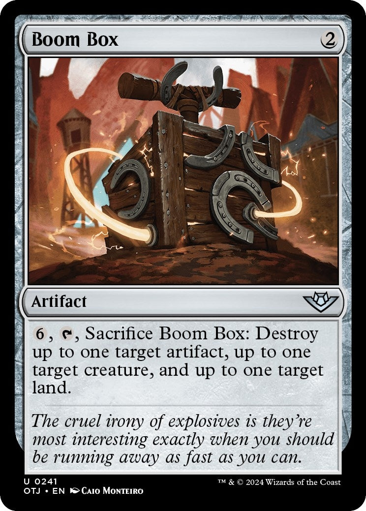 Image for Boom Box (241) [Outlaws of Thunder Junction] - Magic: The Gathering