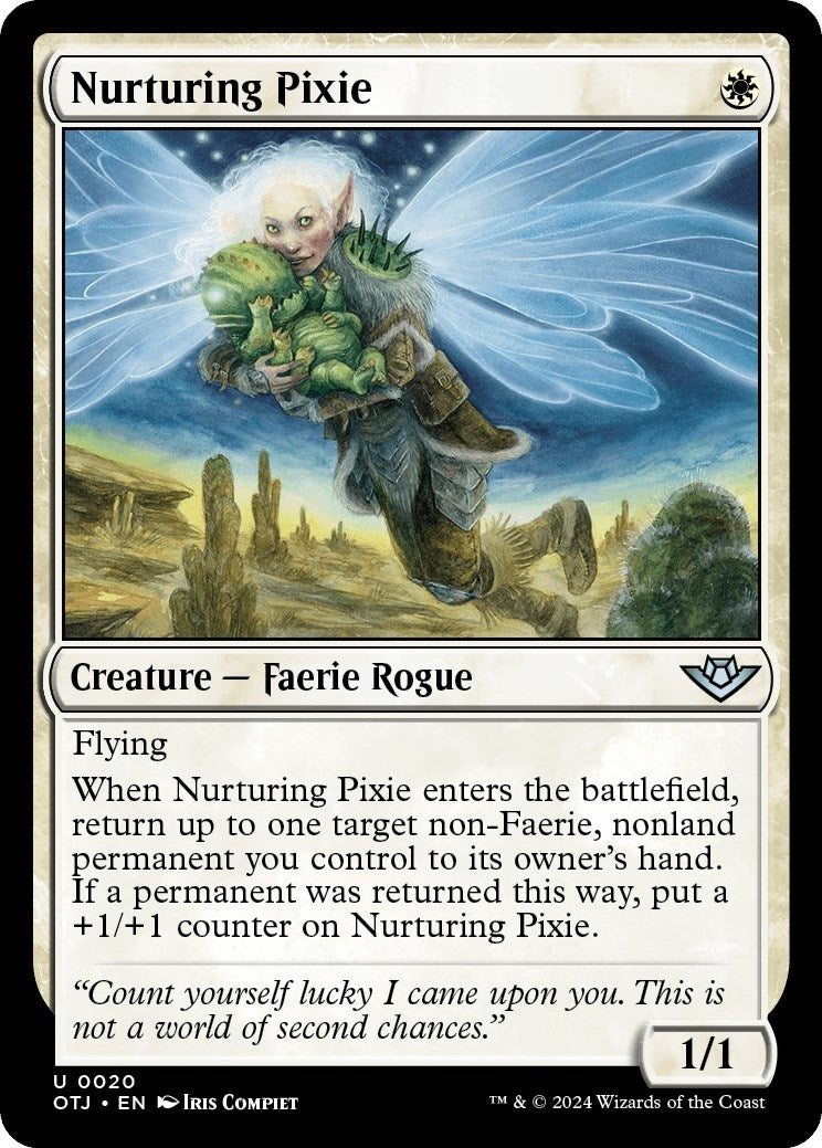 Image for Nurturing Pixie (20) [Outlaws of Thunder Junction] - Magic: The Gathering