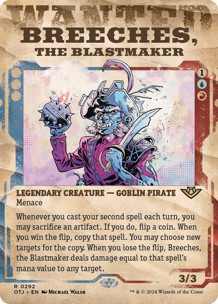 Image for Breeches, the Blastmaker (Showcase) (292) [Outlaws of Thunder Junction] - Magic: The Gathering