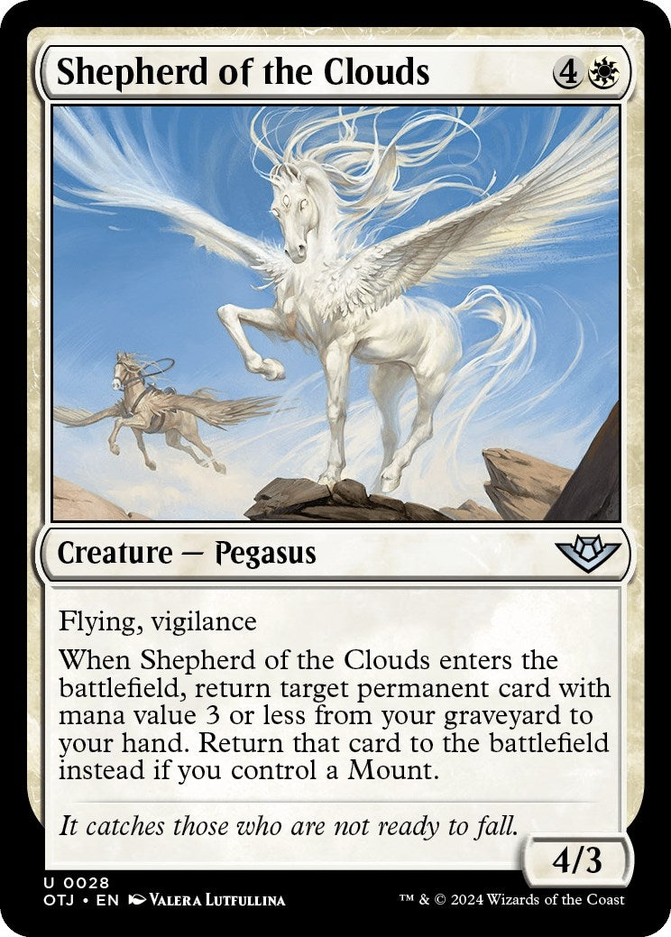 Image for Shepherd of the Clouds (28) [Outlaws of Thunder Junction] - Magic: The Gathering