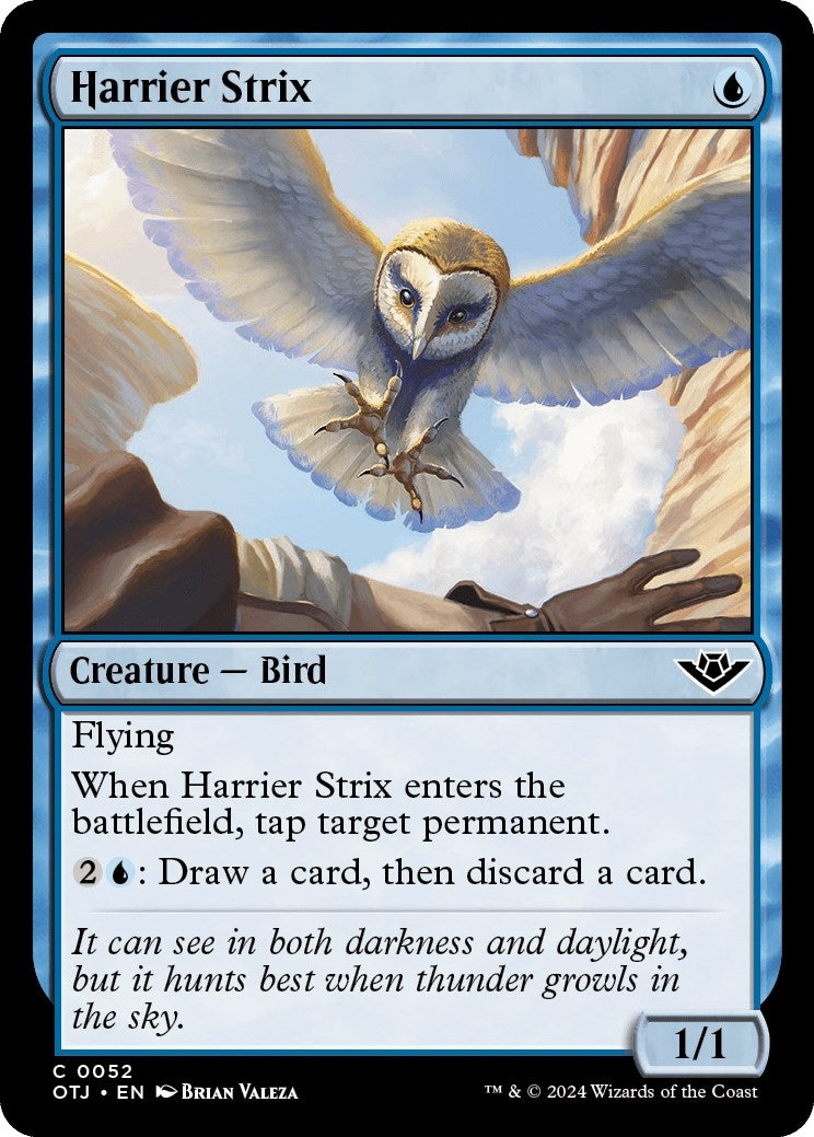 Image for Harrier Strix (52) [Outlaws of Thunder Junction] - Magic: The Gathering