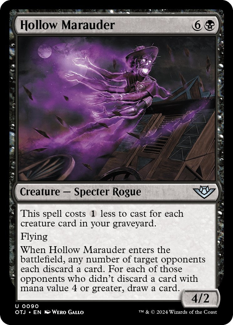 Image for Hollow Marauder (90) [Outlaws of Thunder Junction] - Magic: The Gathering